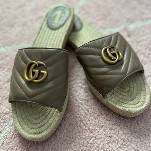 Gucci Woman’s Espadrille Sandles